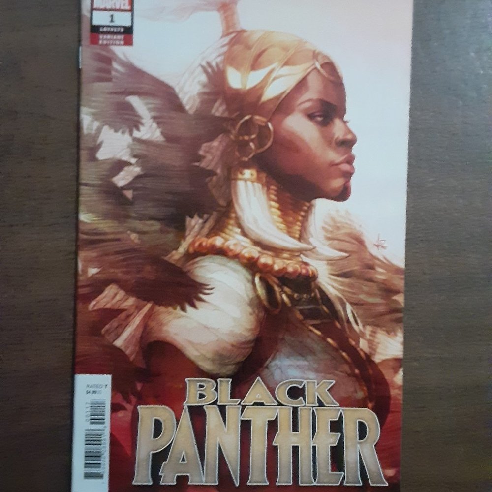 Black Panther #1 (SHURI VARIANT COVER) (2018 SERIES) (W) BY TA-NEHISI COATES